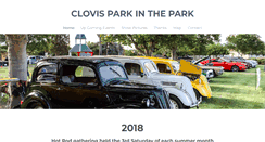 Desktop Screenshot of clovisparkinthepark.com
